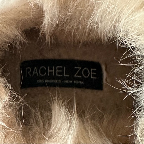Rachel Zoe Boe Suede/ Fur Sneakers - Picture 8 of 12